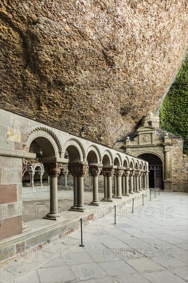 Romanesque cloister