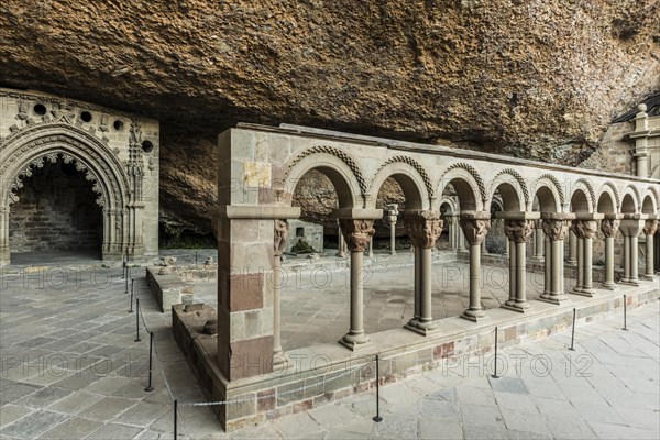 Romanesque cloister