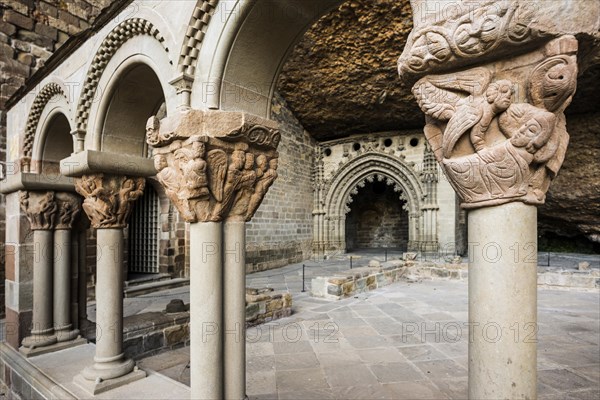 Romanesque cloister