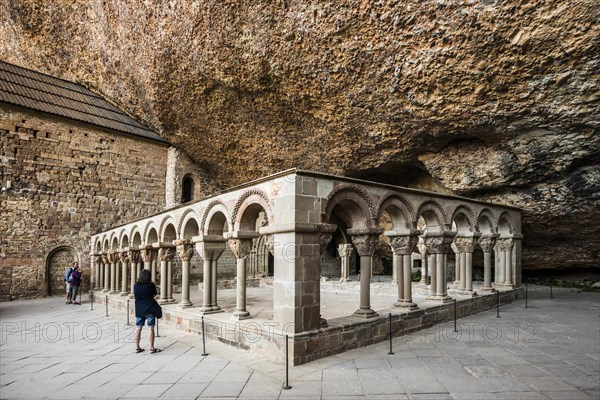 Romanesque cloister