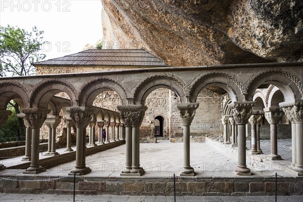 Romanesque cloister