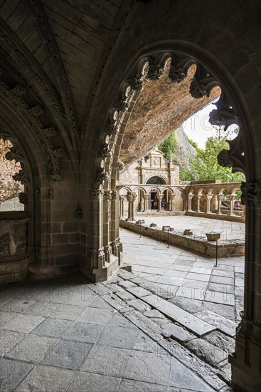 Romanesque cloister