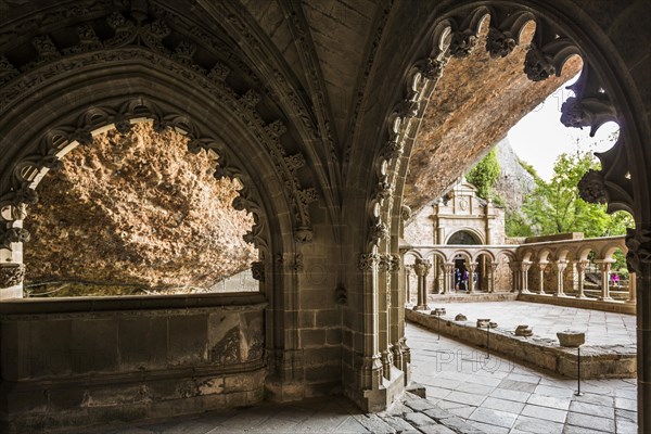 Romanesque cloister