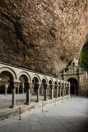 Romanesque cloister