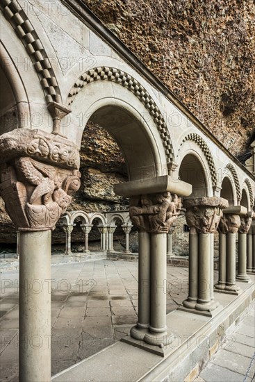 Romanesque cloister