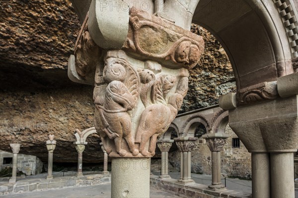 Romanesque cloister