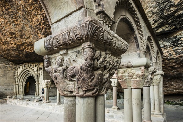 Romanesque cloister