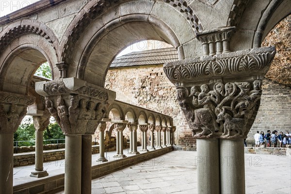 Romanesque cloister