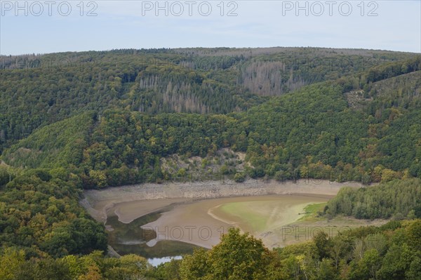 View from Forum Vogelsang IP of the Urftalsperre