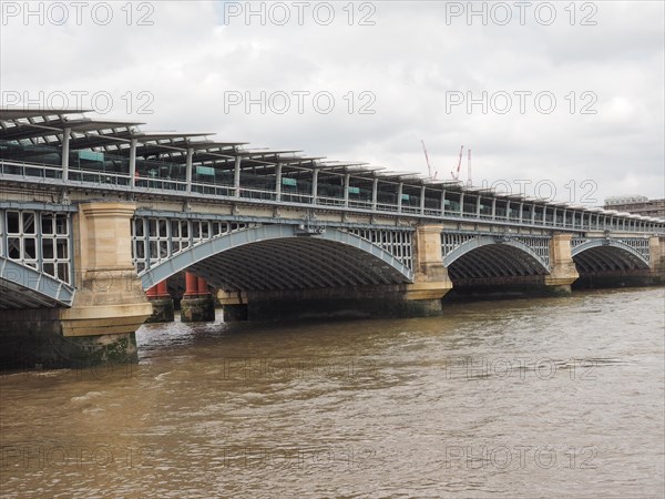 Blackfriars bridge in London