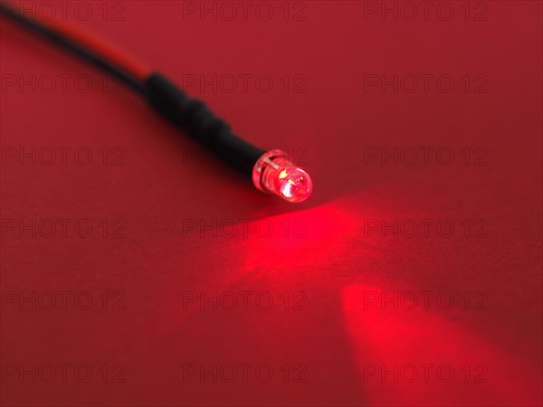 Red LED light