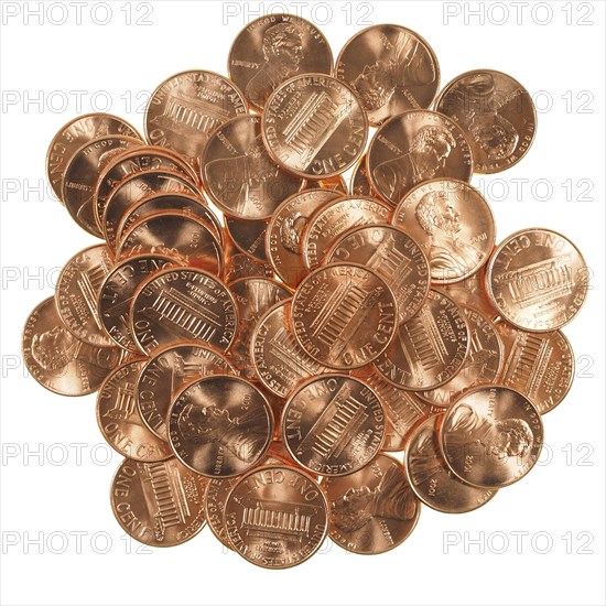 Dollar coins 1 cent wheat penny cent