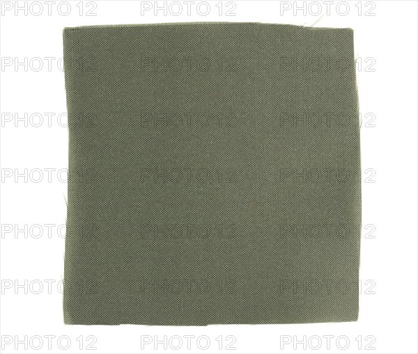 Green fabric sample