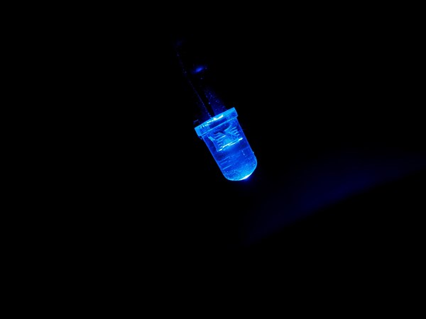 Blue LED light