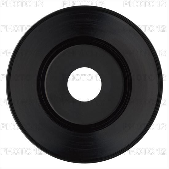 Vinyl record isolated