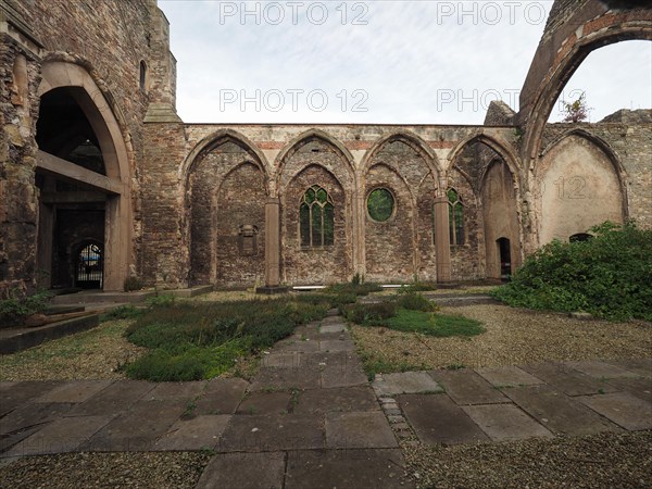 St Peter ruined church in Bristol