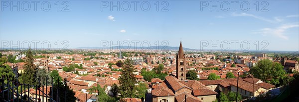 Turin panorama seen from Rivoli hill