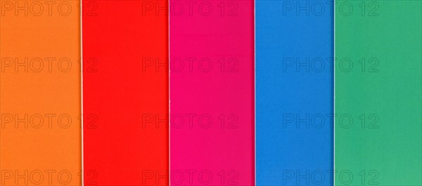 Multicolor paper bar texture background