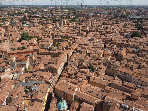 Aerial view of Bologna