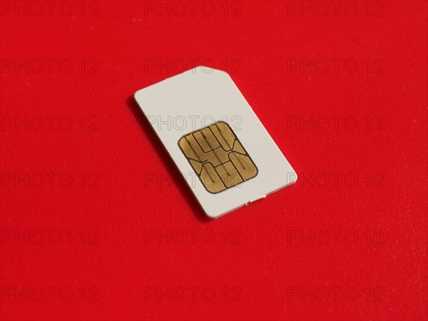 SIM card used in phones