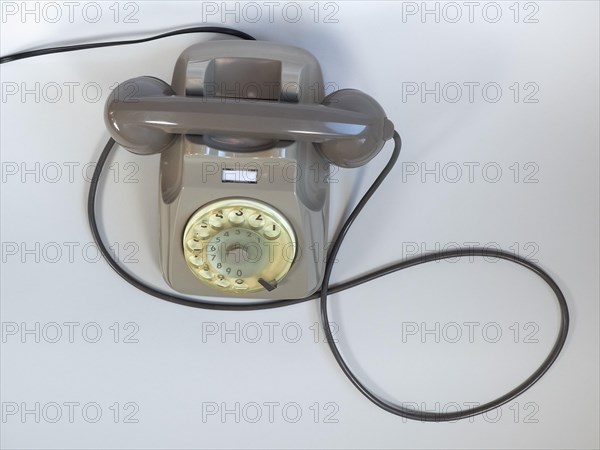 Vintage rotary dial telephone