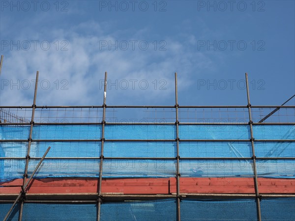 Scaffolding for construction work