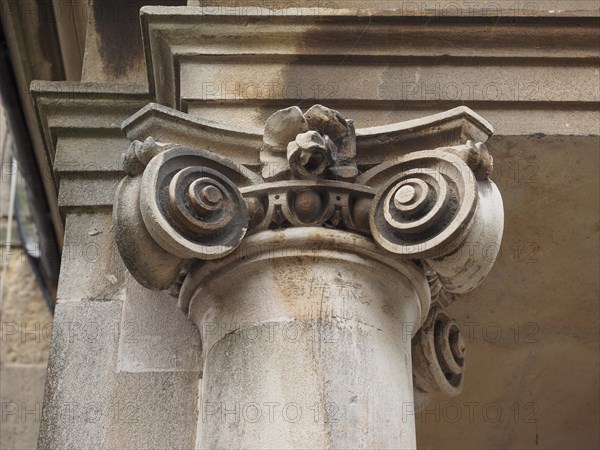 Ionic capital detail