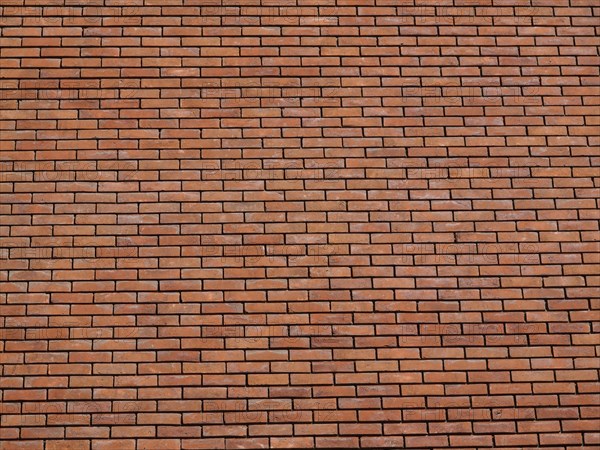 Red brick wall background