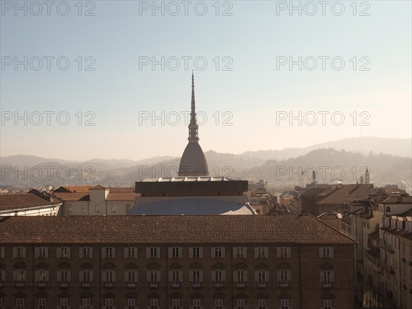 Aerial view of Turin