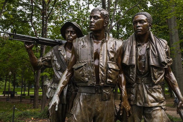 Memorial to the Vietnam War in Washington D. C.