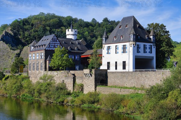 Gondorf castle along the Moselle River