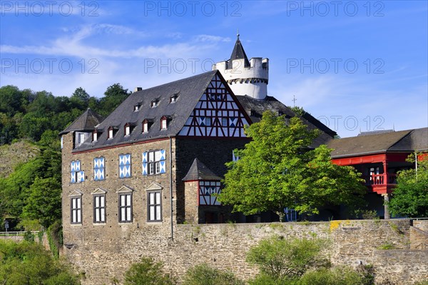 Gondorf castle along the Moselle River