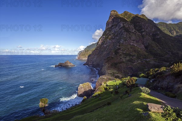 Steep coast