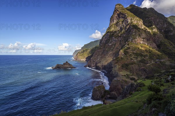 Steep coast