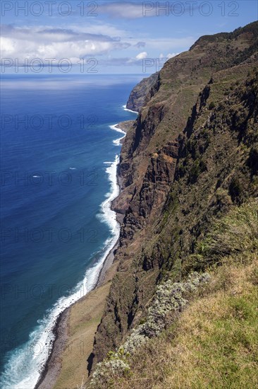 View of the cliffs from the Miradouro da Boa Morte