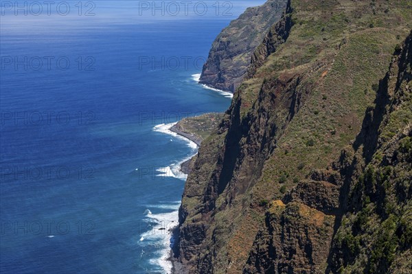 View of the cliffs from the Miradouro da Boa Morte