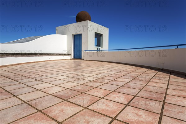 Viewing platform in front of the church Igreja de Nossa Senhora de Guadalupe