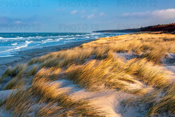 Clear winter day on the Baltic Sea