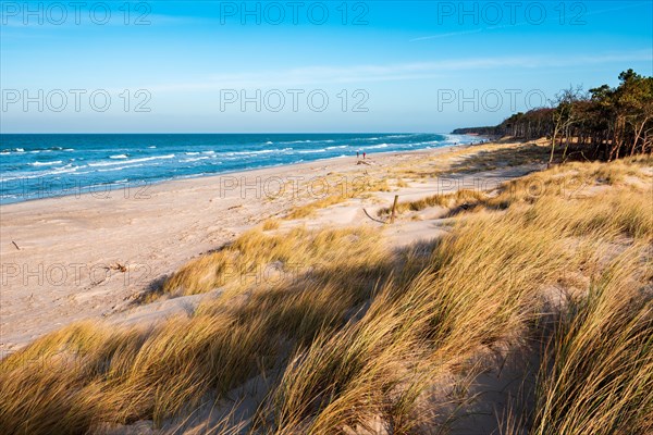 Clear winter day on the Baltic Sea