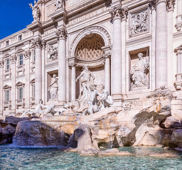 The Trevi Fountain