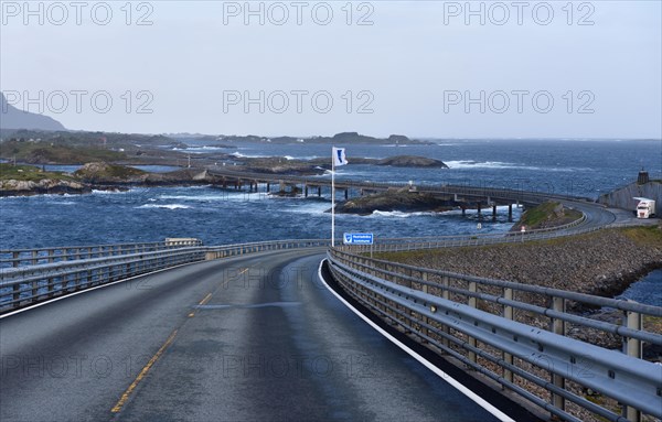 Archipelago Landscape on the Atlantic Road in Norway