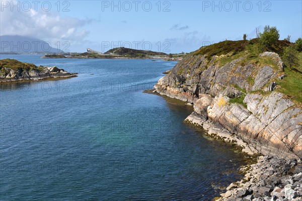 Archipelago Landscape on the Atlantic Road in Norway