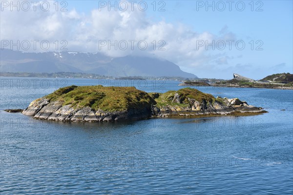 Archipelago Landscape on the Atlantic Road in Norway