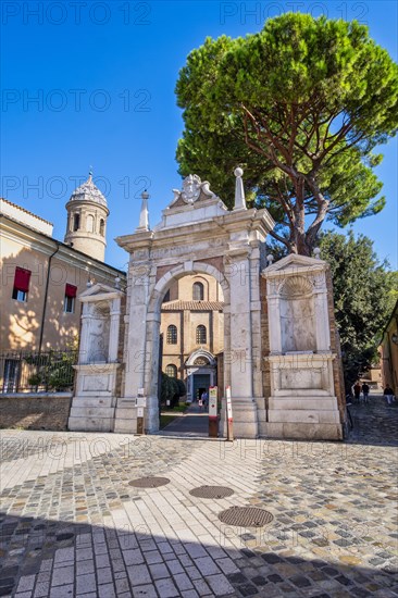 Gate to the Basilica of San Vitale