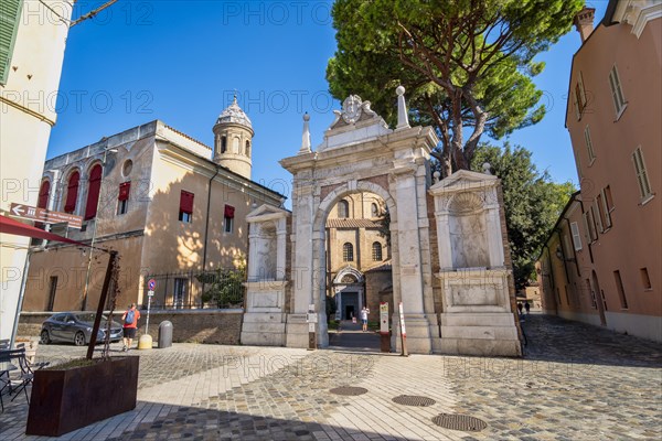 Gate to the Basilica of San Vitale