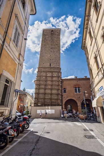 Slate city tower Ravenna