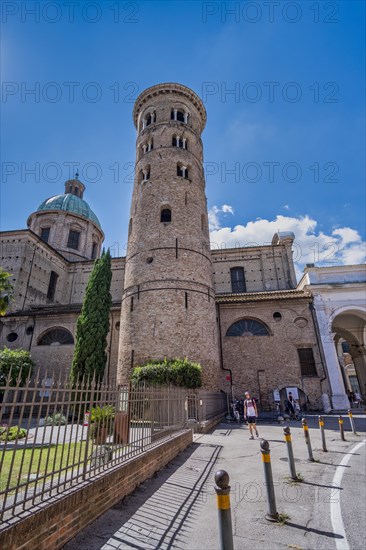 Bell tower at Ravenna Cathedral