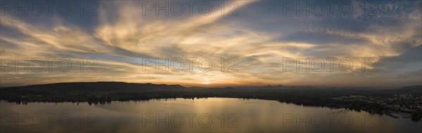 Aerial panorama of Untersee