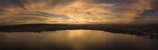 Aerial panorama of Untersee