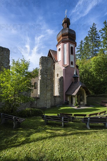 Maria Hilf pilgrimage ruins